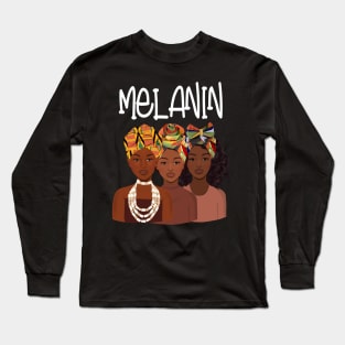 Melanin Queens Long Sleeve T-Shirt